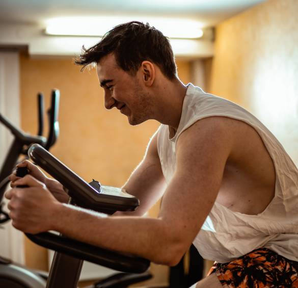 Fitnessraum im Hotel Lamm in Baiersbronn