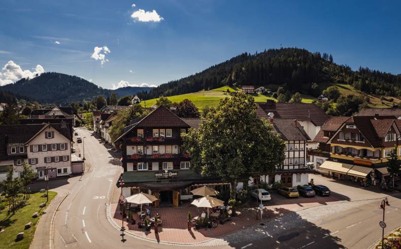 Hotel Lamm von Aussen in Baiersbronn