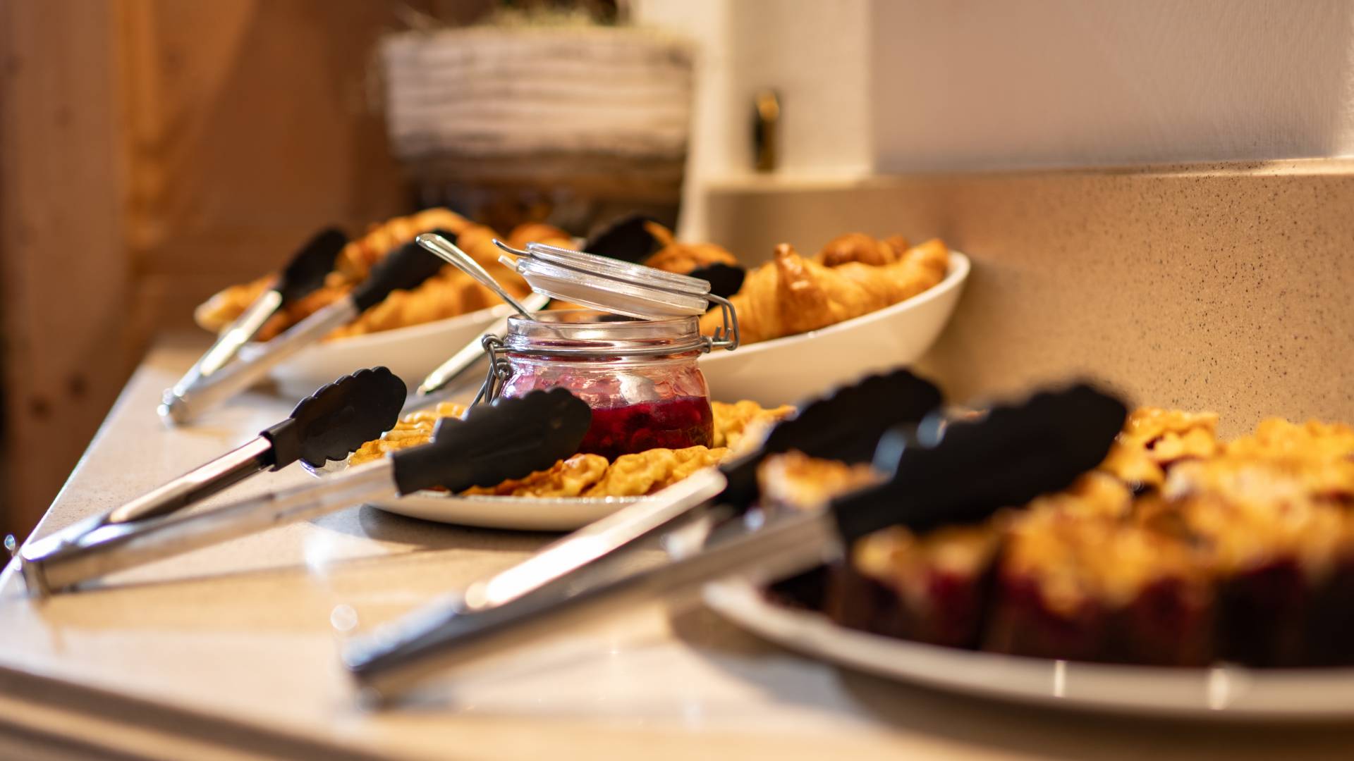 Frühstücksbuffet im Hotel Lamm