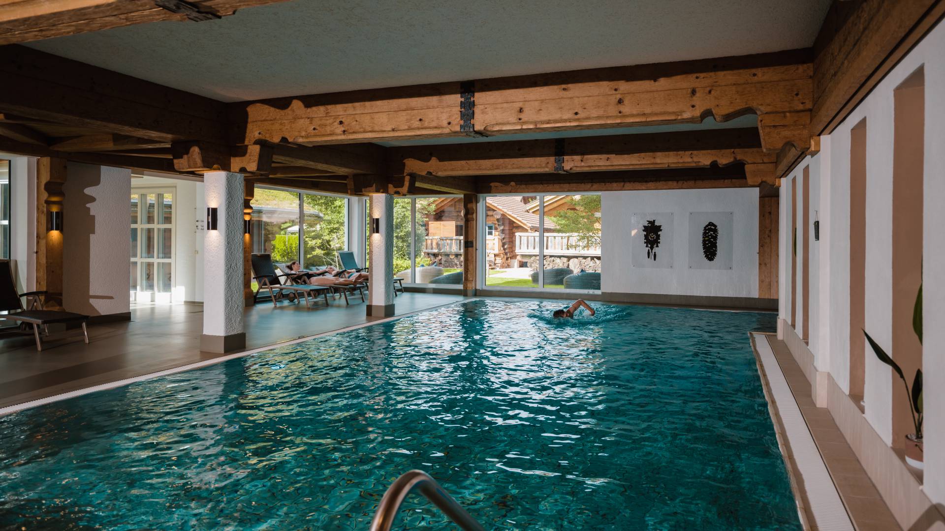Hotel Lamm Wellnessbereich Swimmingpool