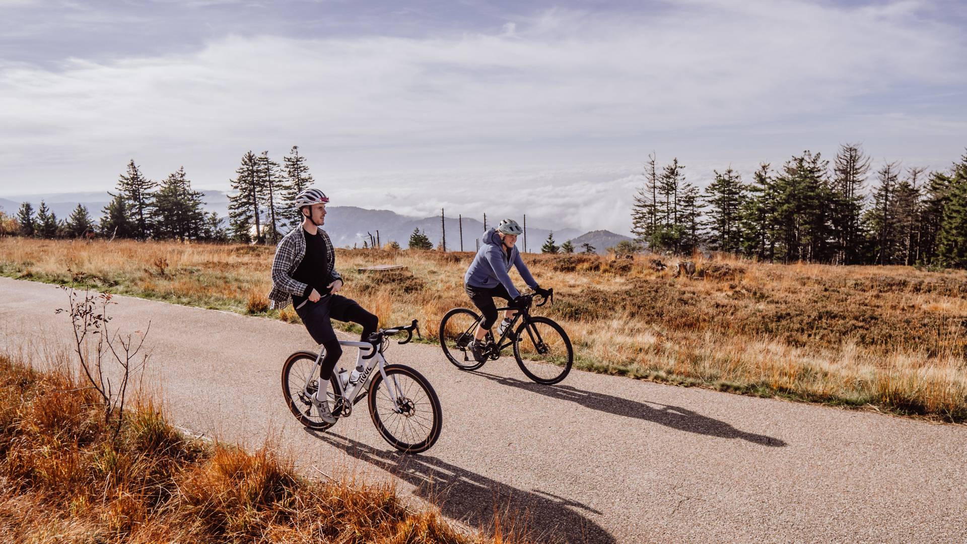 Fahrrad fahren durch den Schwarzwald